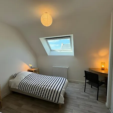 Villa Maison Au Calme, Proche Plage, Wifi, Jardin Clos *
